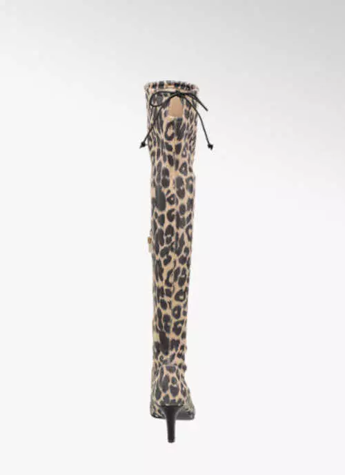 Visoke čizme u leopard uzorku